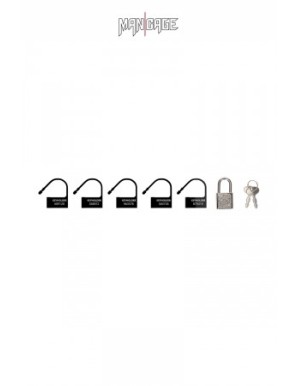 6 Cadenas  noir - Mancage