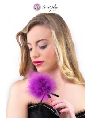 Plumeau 18 cm violet