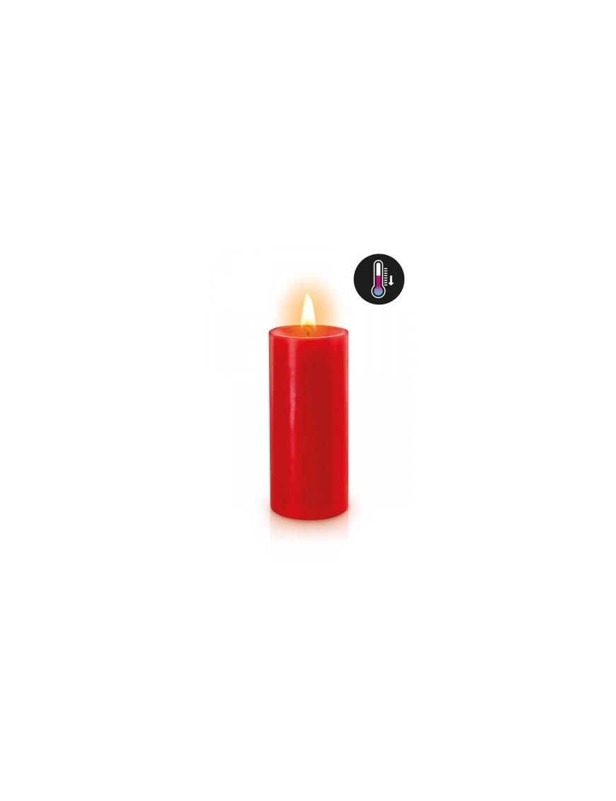Bougie basse température rouge