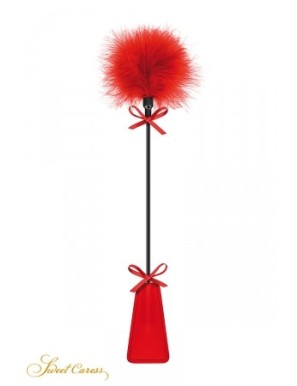 Tapette à pompon rouge - Sweet Caress