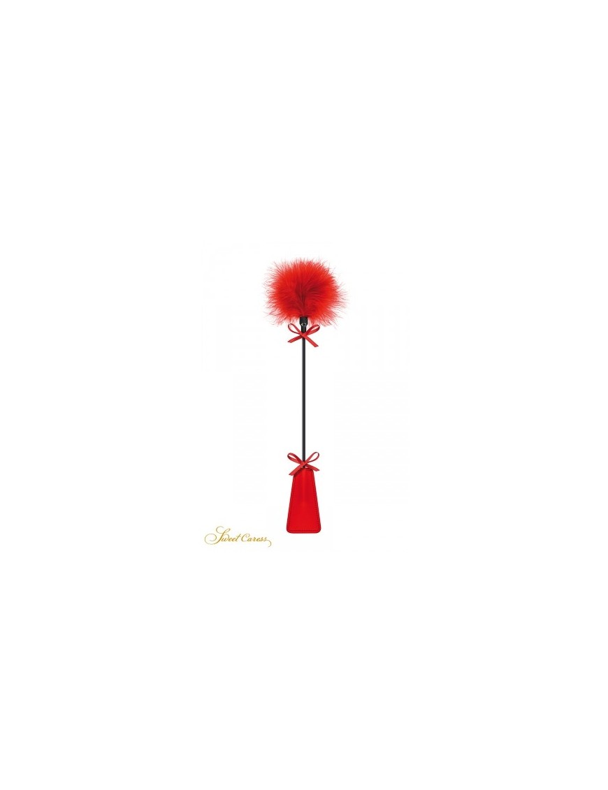 Tapette à pompon rouge - Sweet Caress