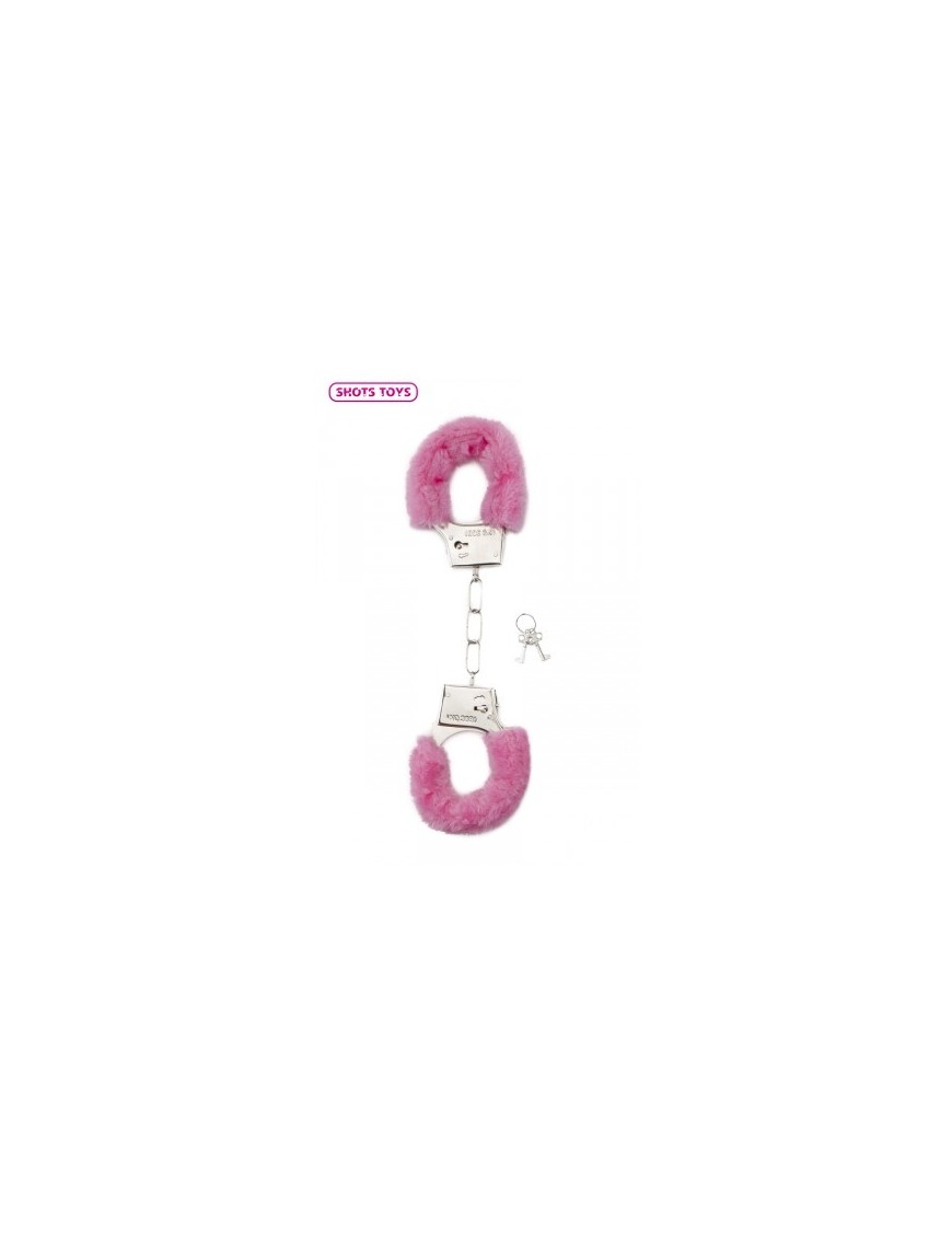 Menottes fourrure Shots - rose