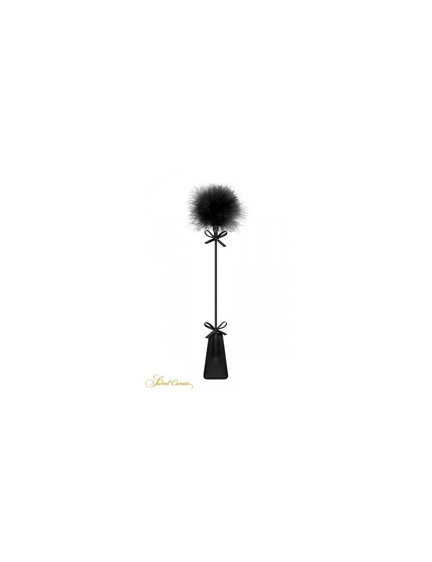 Tapette avec pompon noir - Sweet Caress