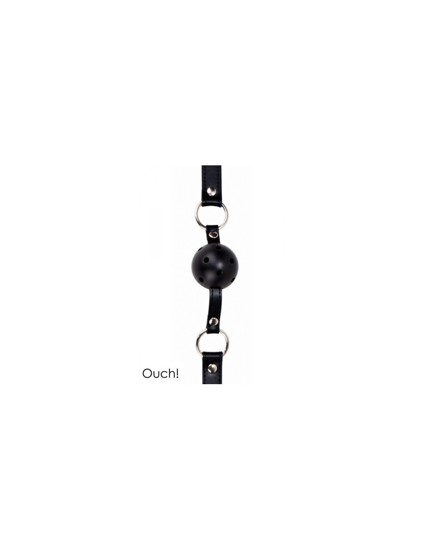 Gag Ball noir - Ouch!