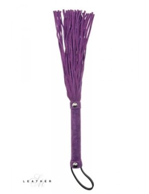 Martinet en cuir violet