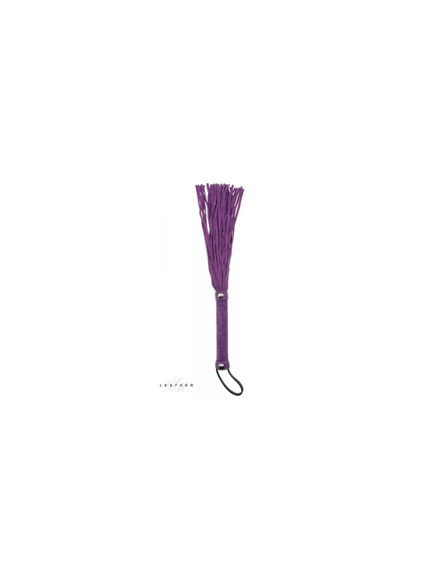 Martinet en cuir violet