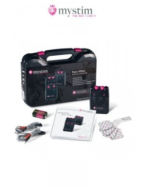 Malette électro-stimulation Pure Vibes 3 fonctions - Mystim