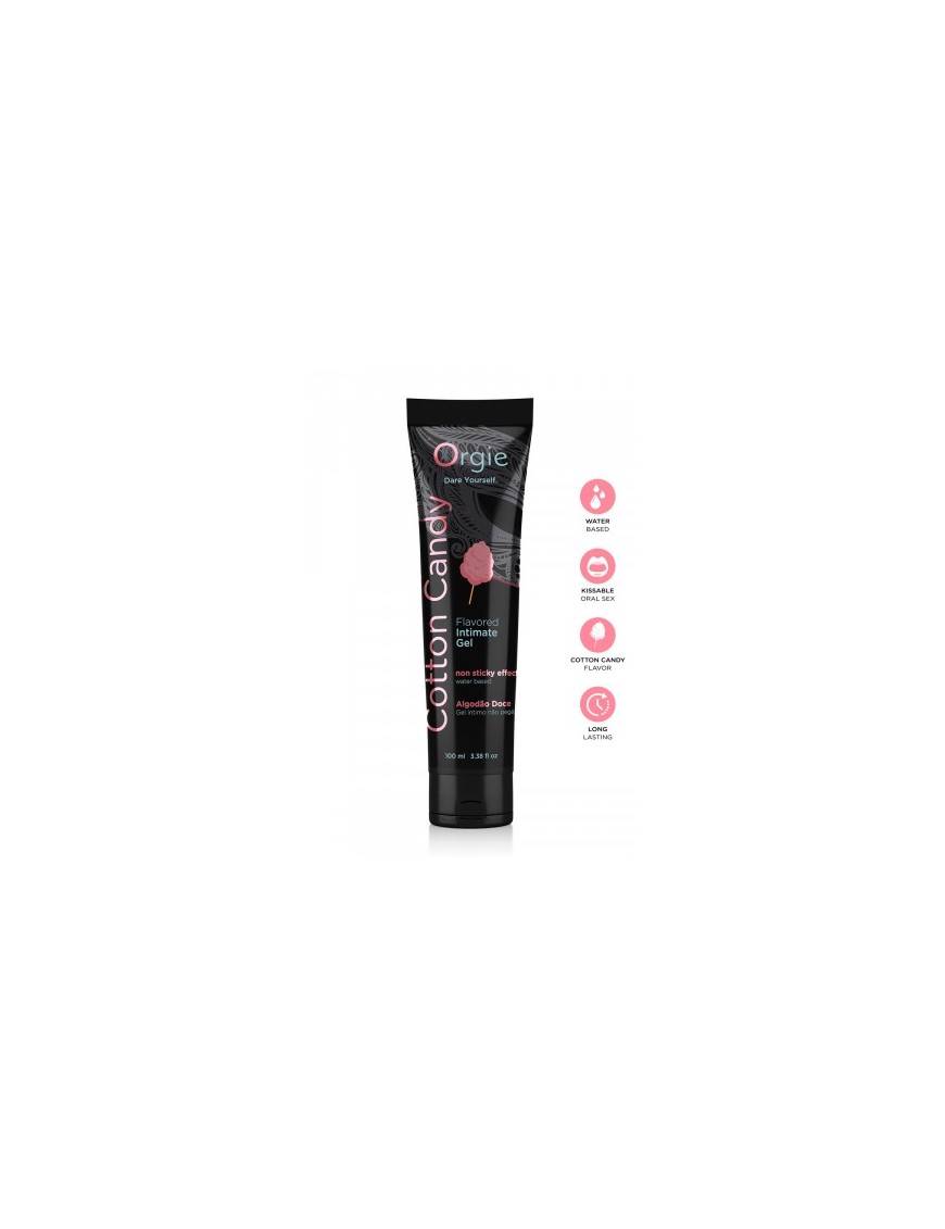 Lubrifiant eau Lube Tube Barbe à papa 100ml