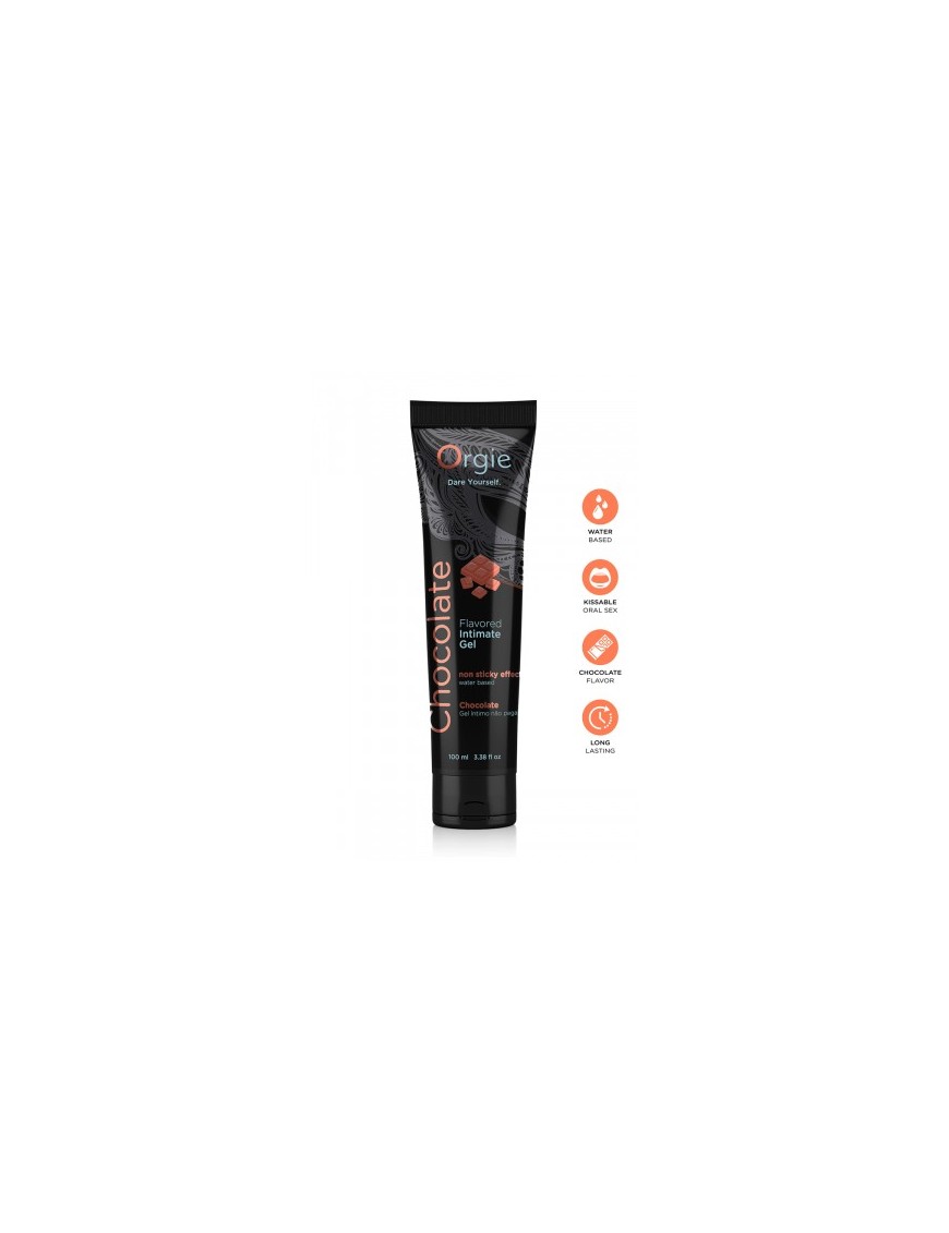 Lubrifiant eau Lube Tube chocolat 100ml
