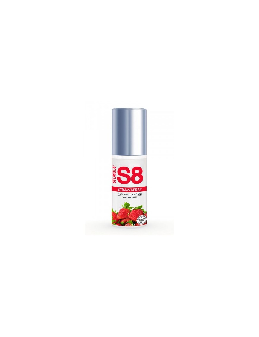 Lubrifiant S8 parfumé fraise 125ml