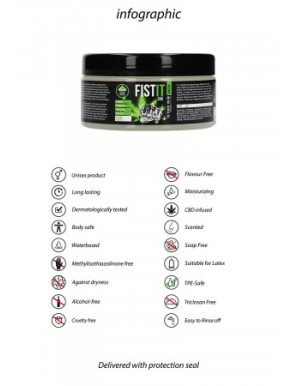Lubrifiant CBD Fist It 300ml