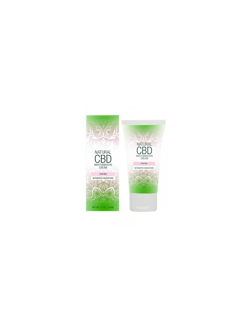 Crème de masturbation Femme - Natural CBD