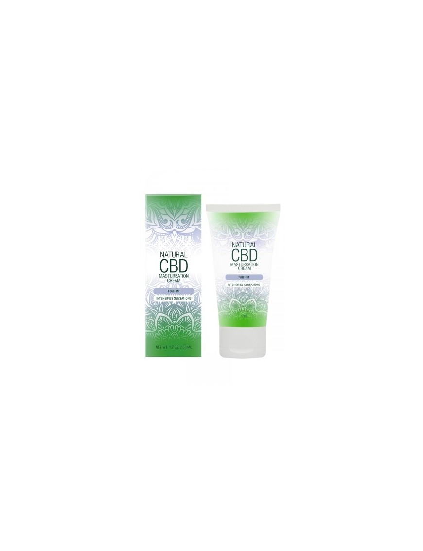 Crème de masturbation Homme - Natural CBD