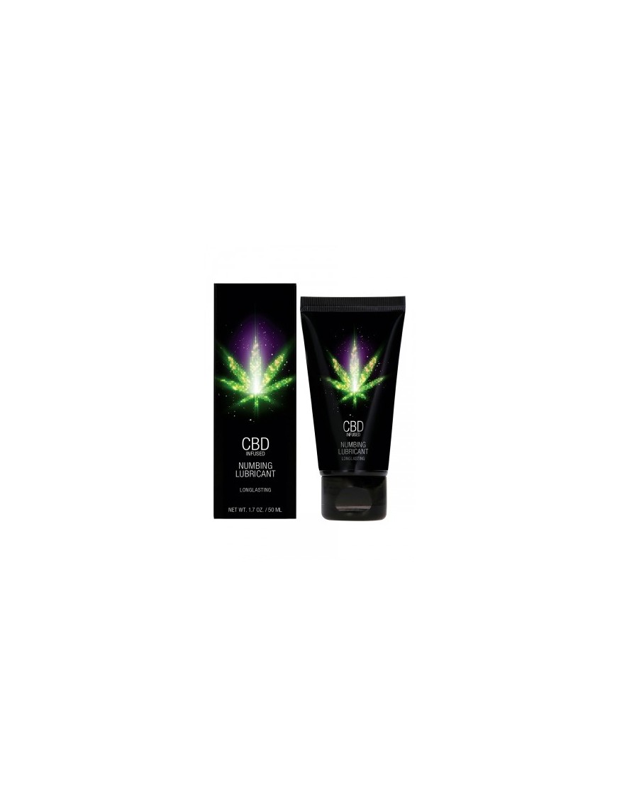 Lubrifiant retardant eau et CBD 50ml