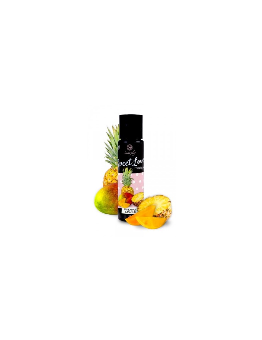 Lubrifiant comestible Ananas-Mangue - 60ml