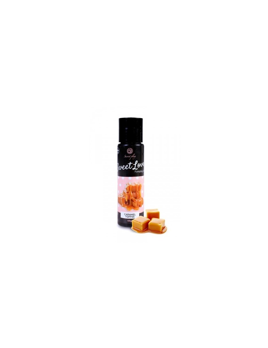 Lubrifiant comestible caramel toffee - 60ml