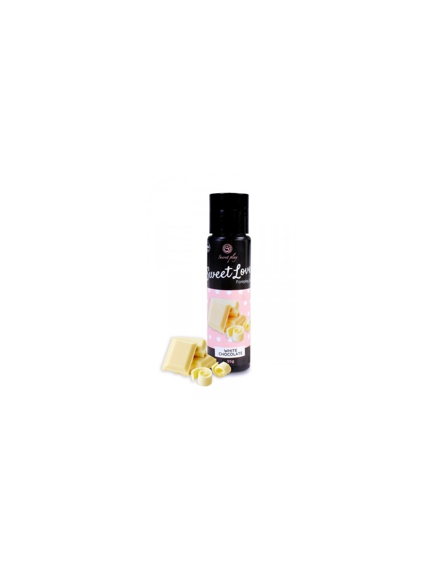 Lubrifiant comestible chocolat blanc - 60ml