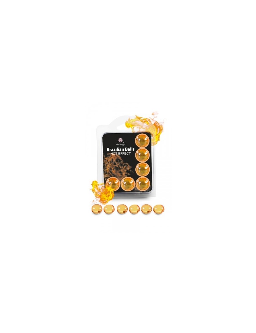 6 Brazilian Balls - effet chaleur