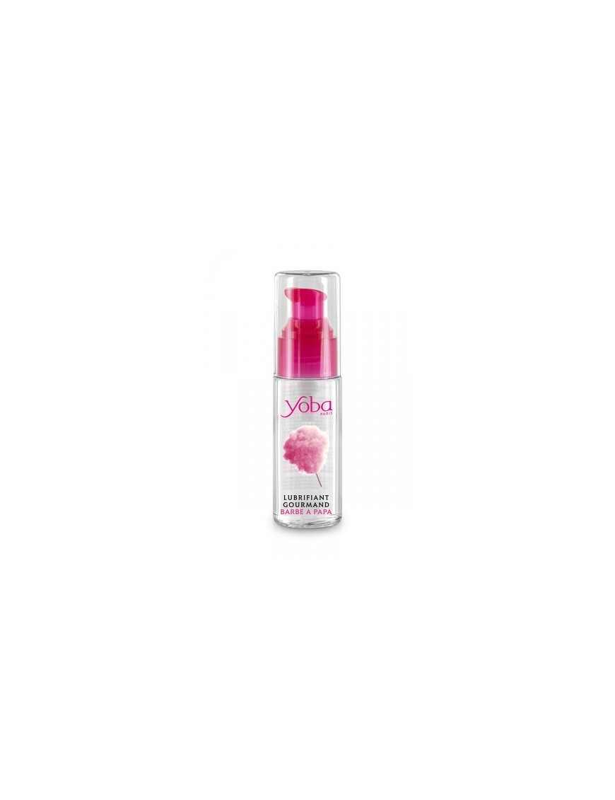 Lubrifiant parfumé barbe à papa 50ml - Yoba