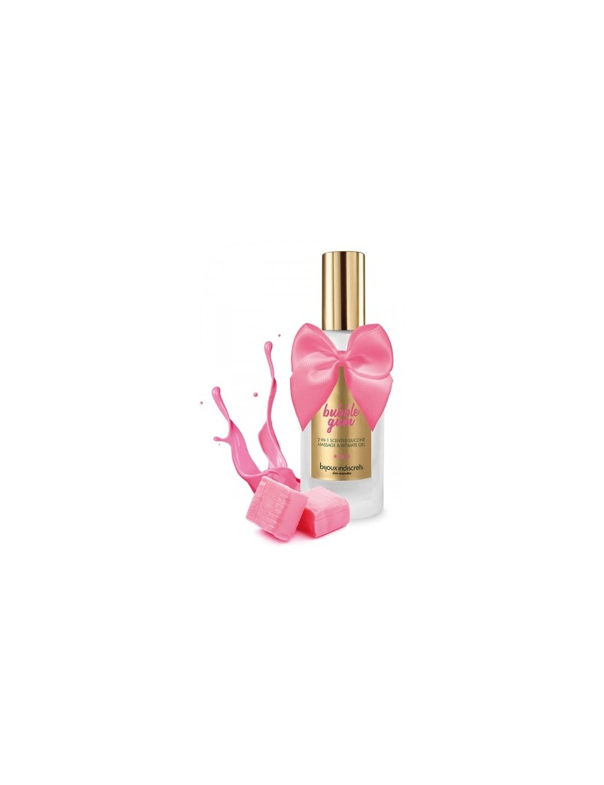 Lubrifiant et massage Bubble Gum