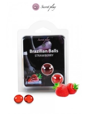 2 Brazilian Balls - fraise