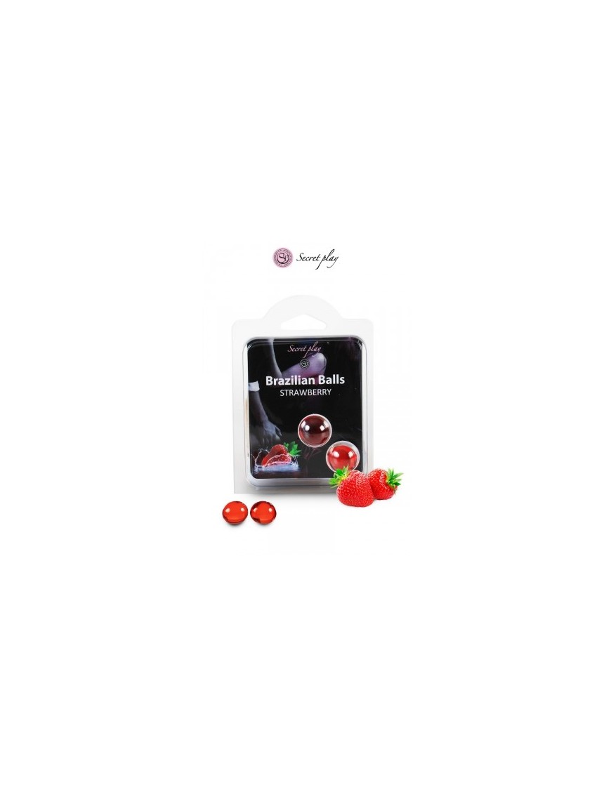 2 Brazilian Balls - fraise