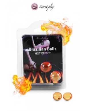 2 Brazilian Balls effet chaleur