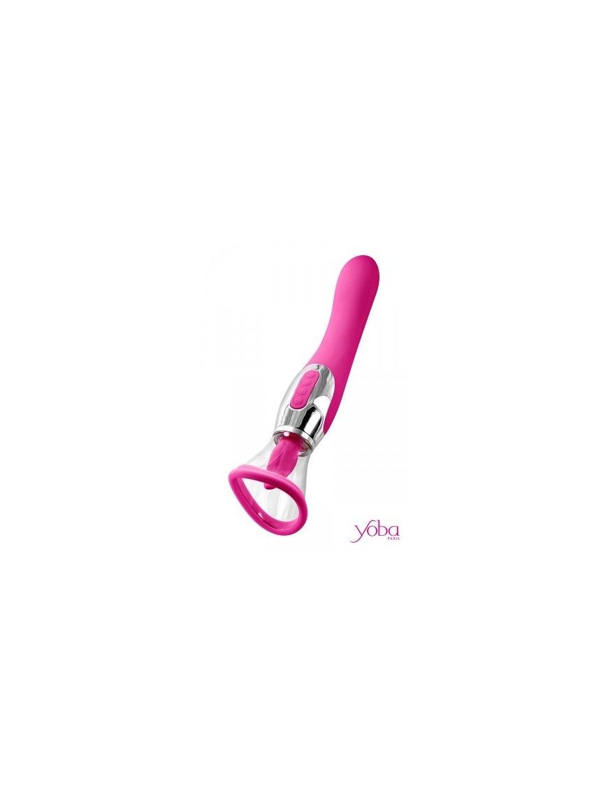 Stimulateur 4 en 1 Harmony fuchsia - Yoba