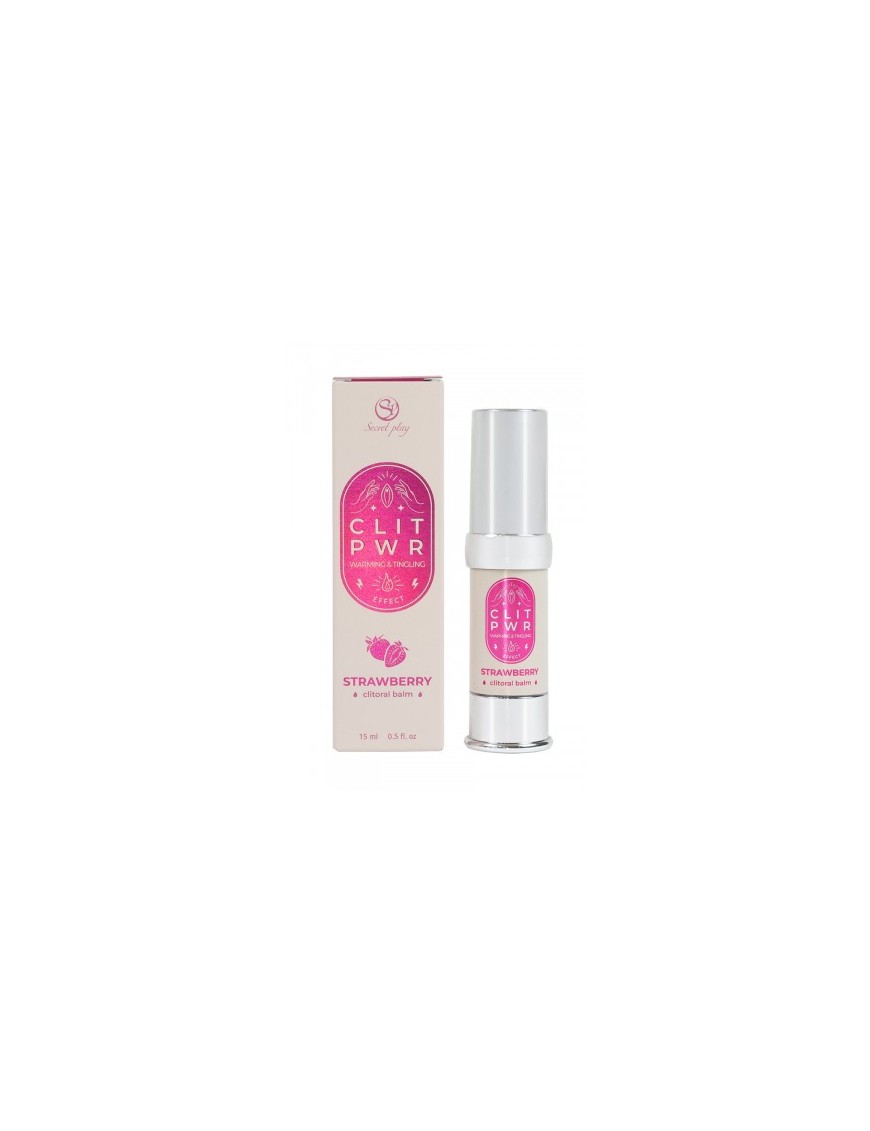 Baume pour clitoris Clit Pwr Fraise