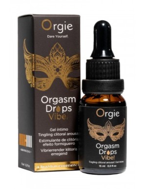 Gel d'excitation du Clitoris Orgasm Drops Vibe 15ml
