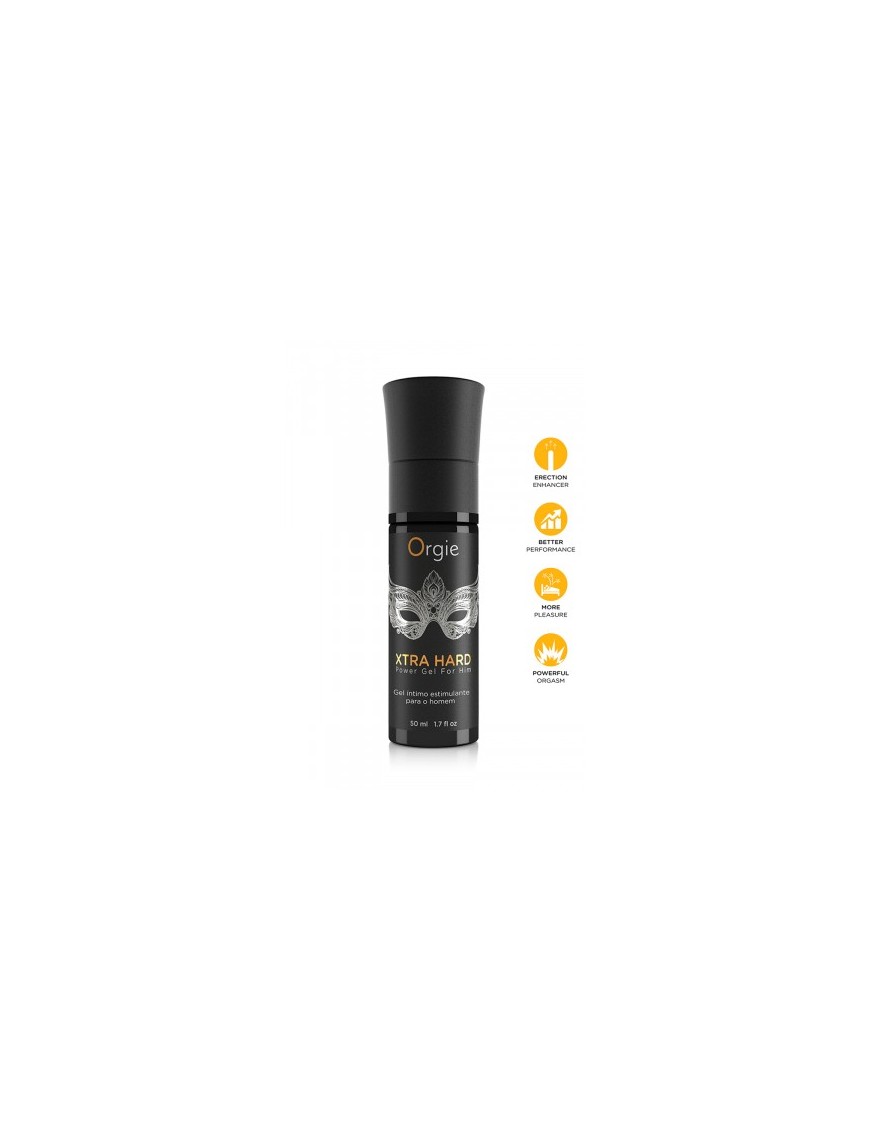 Gel stimulant l'excitation et l'érection Xtra Hard