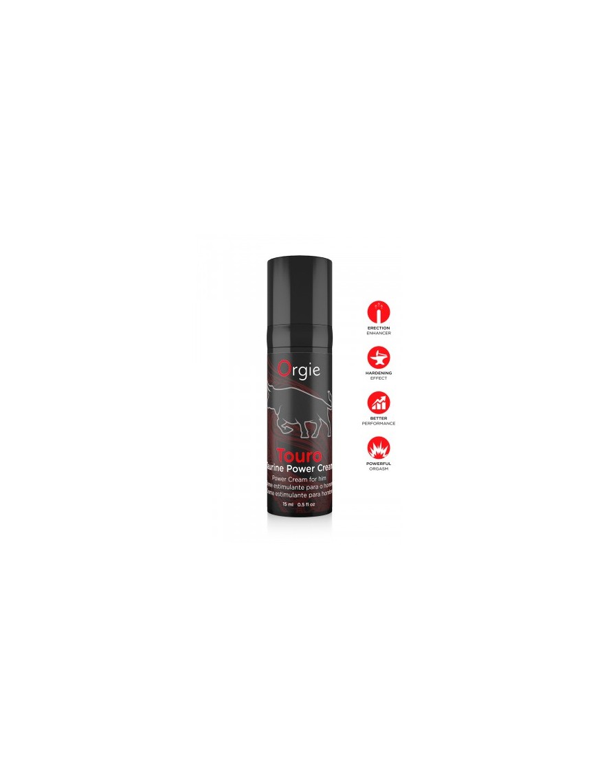 Crème pour améliorer l'érection Touro Power 15ml