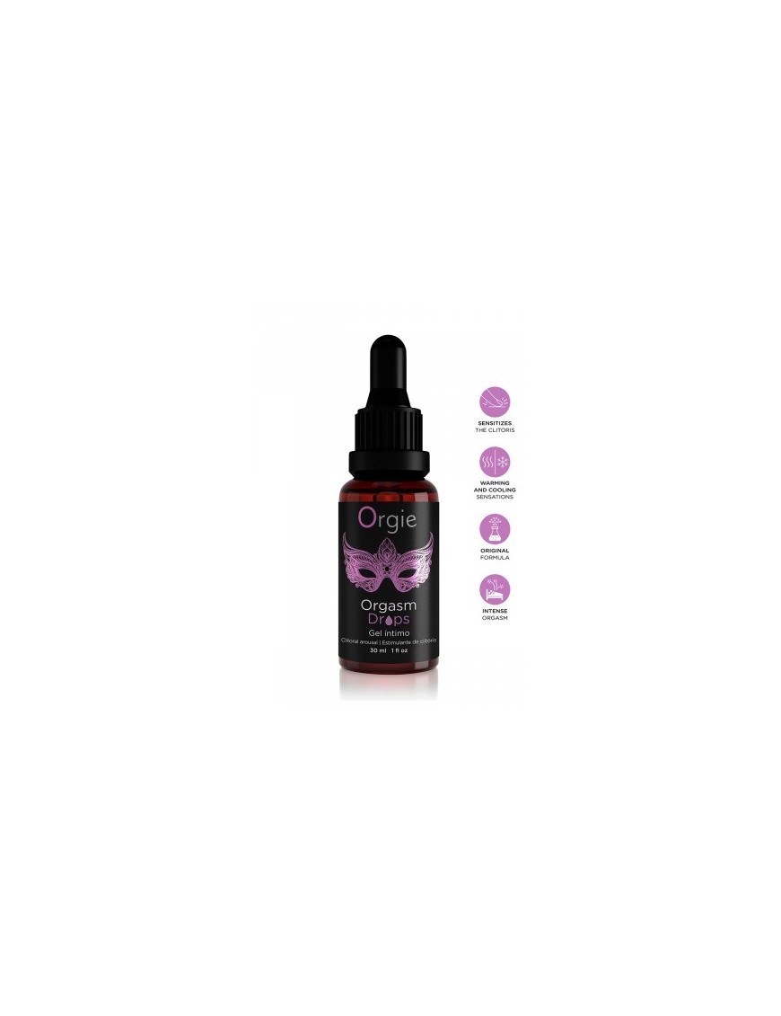 Gel d'excitation du Clitoris Orgasm Drops