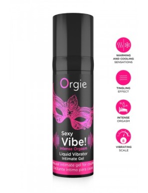Gel d'excitation Sexy Vibe Intense Orgasm Liquid Vibrator