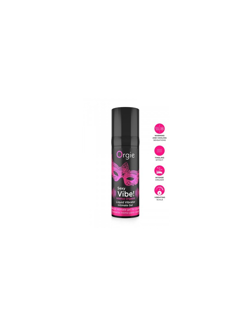 Gel d'excitation Sexy Vibe Intense Orgasm Liquid Vibrator