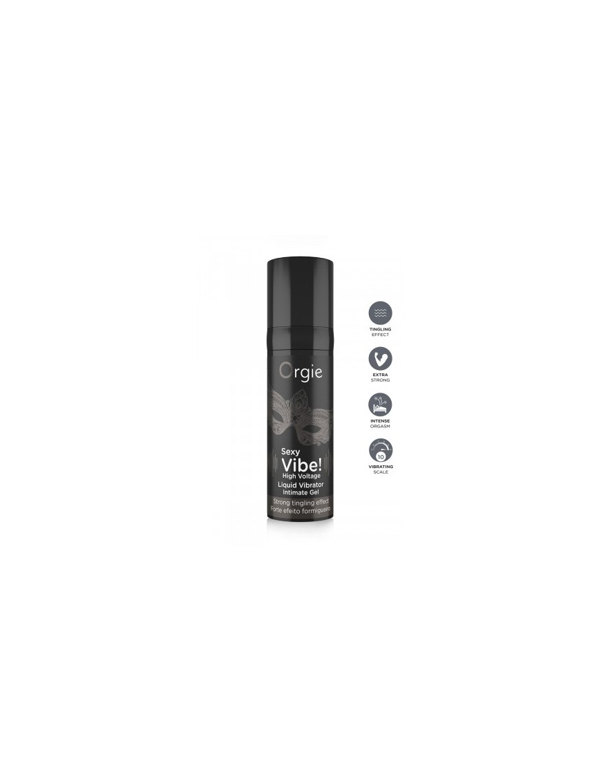 Gel d'excitation Sexy Vibe High Voltage Liquid Vibrator