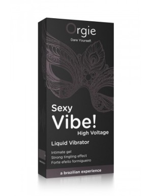 Gel d'excitation Sexy Vibe High Voltage Liquid Vibrator