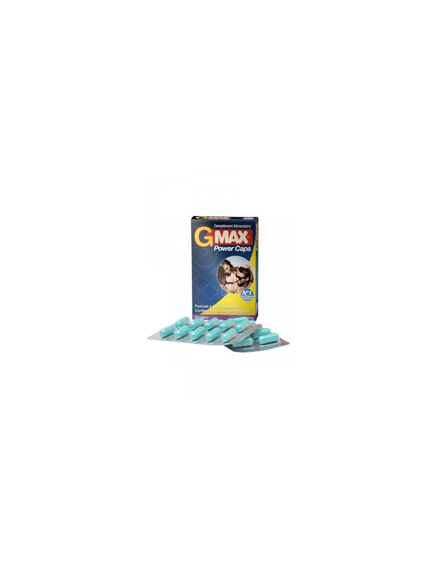 G-Max Power Caps Homme (20 gélules)