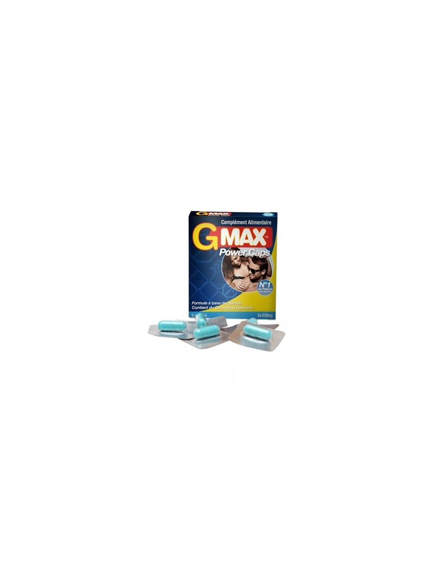 G-Max Power Caps Homme (5 gélules)