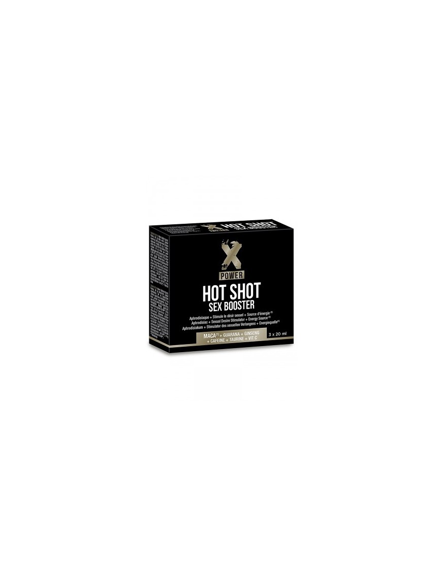 Hot Shot Sex Booster (3 x 20 ml) - XPOWER
