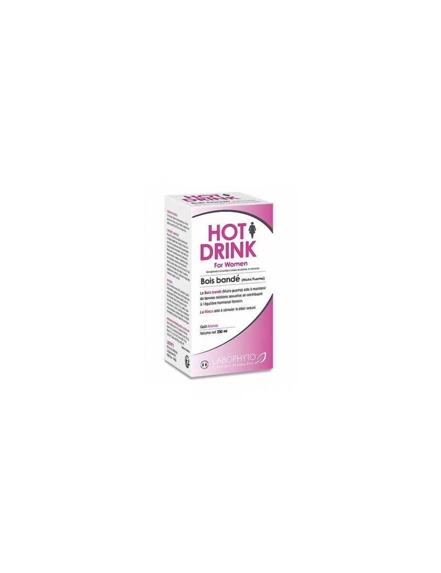 HOT DRINK Femme bois bandé 250 ml