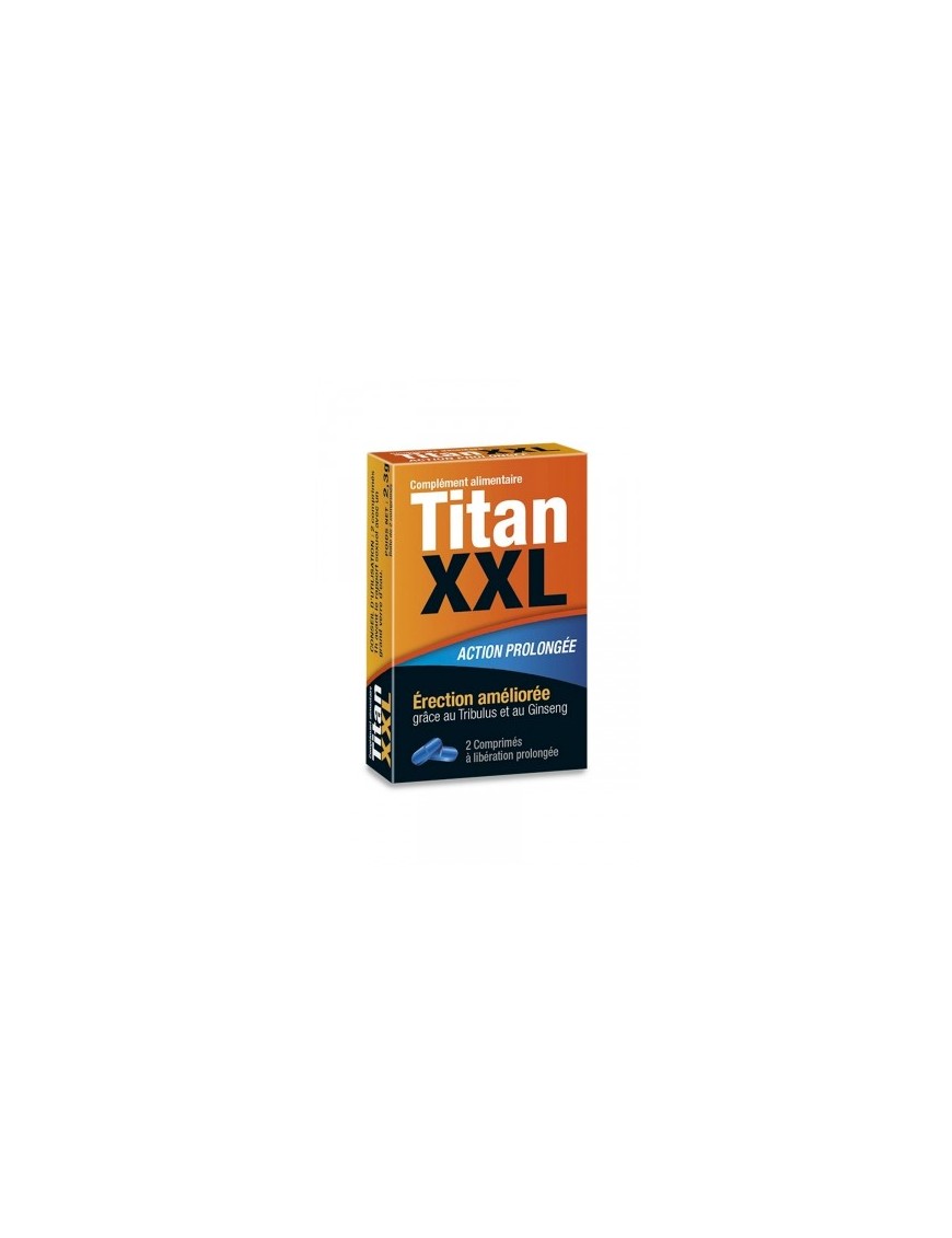 Titan XXL (2 comprimés) - stimulant sexuel