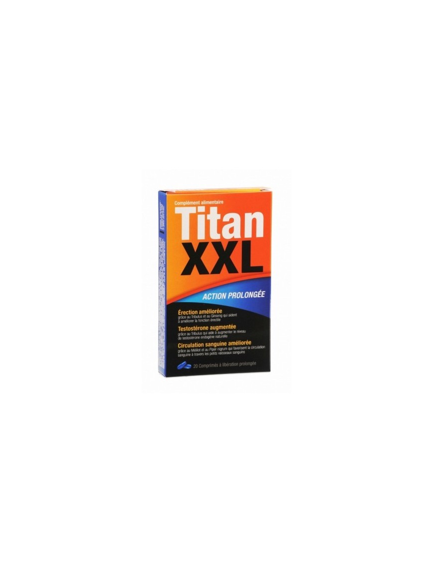 Titan XXL (20 comprimés) - stimulant sexuel