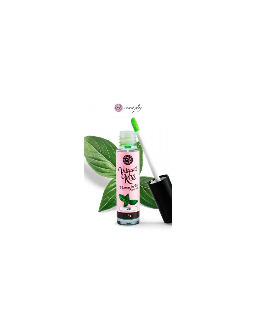 Brillant à lèvres stimulant - menthe