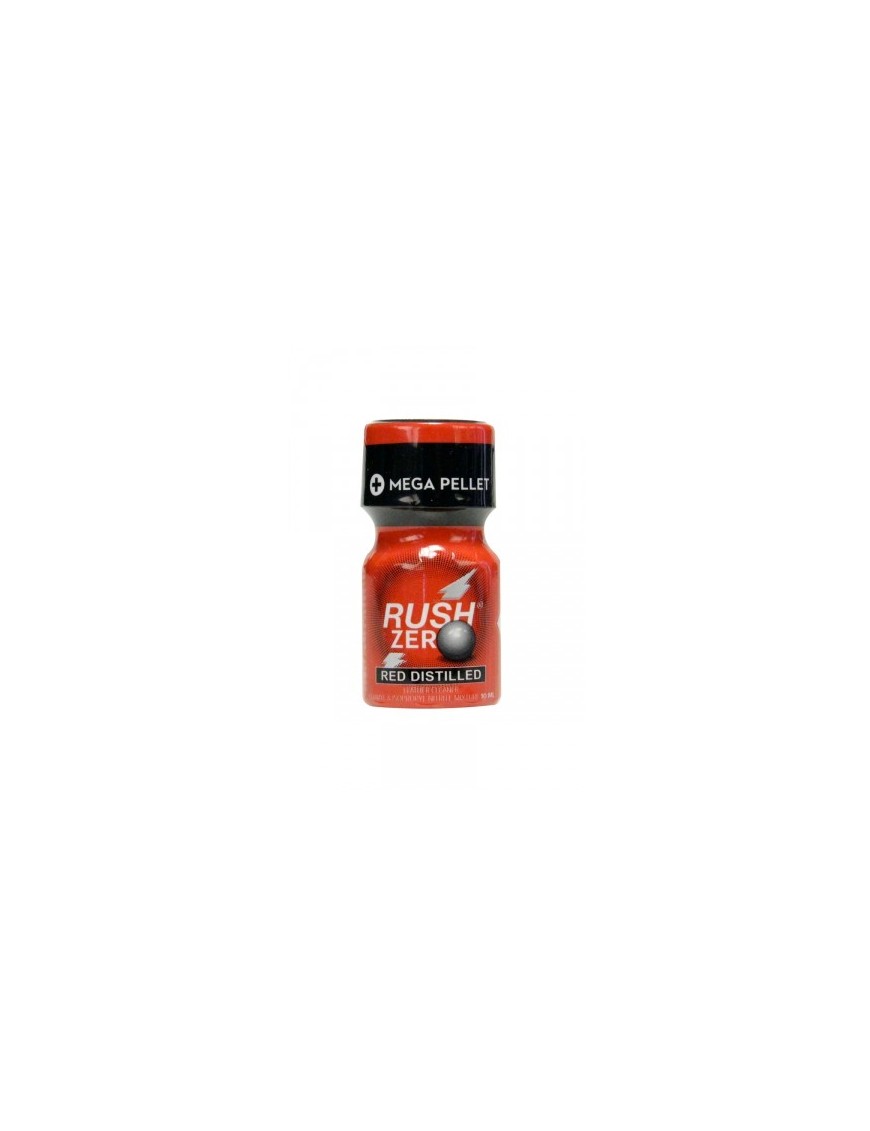 Poppers Rush Zero Red Distilled 10 ml