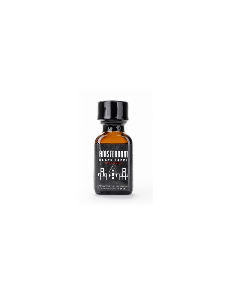 Poppers Amsterdam Black  label 24ml