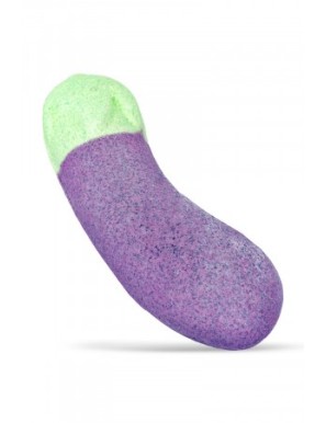 Bombe de bain aubergine