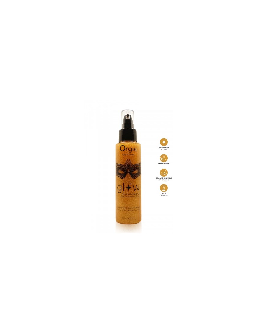 Huile brillante pour le corps 110ml - Orgie