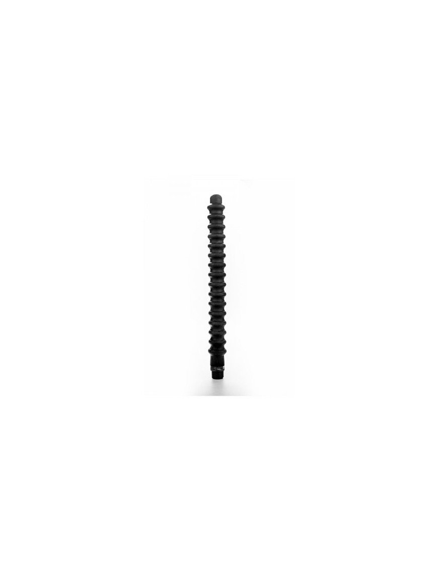 Douche anale silicone annelée 27 x 2 à 3 cm