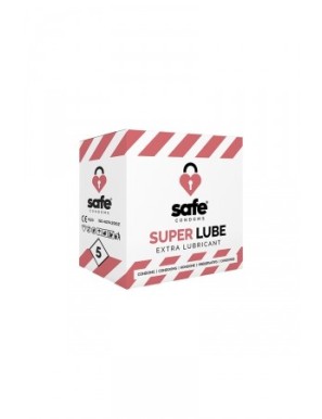 5 préservatifs Safe Super Lube